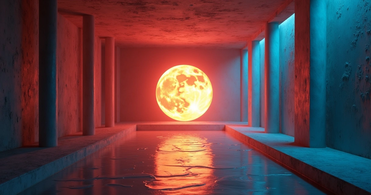 Sala com luz suave mostrando objetos místicos para limpeza energética e aura negativa visível