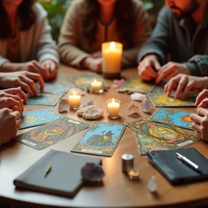 Como fazer uma tiragem de tarot para trabalho em grupo