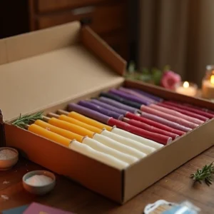 Como montar uma caixa de velas para emergências espirituais