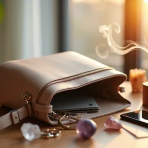 Como limpar energias acumuladas em bolsas e acessórios