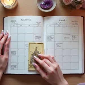 Como incorporar o tarot nos planejamentos de metas mensais