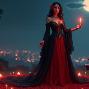 Pomba Gira Dama da Noite: História, Poderes e Rituais de Amor