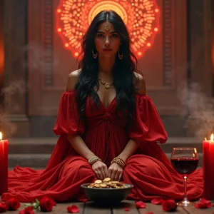 Pomba Gira Sete Saias: Mistérios, Oferendas e Poder no Amor