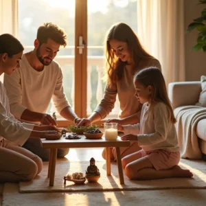Como criar um altar coletivo em família respeitando crenças
