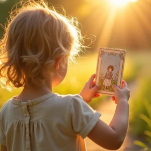 Carta da criança no baralho cigano: renovação e inícios