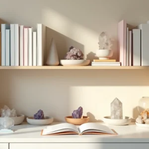 Cristais para organização: dicas para o ambiente de estudo