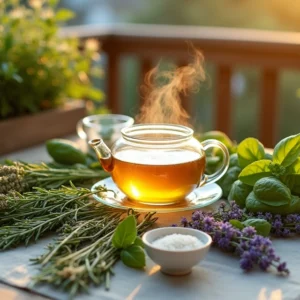 8 ervas de jardim que facilitam rituais matinais em casa