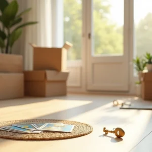 Cartas do tarot e mudanças de casa: reflexões para transições