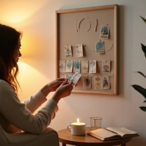 Como criar uma rotina de autoacolhimento com cartas mensais