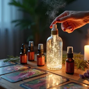 Como usar tarot e aromaterapia para criar um spray energético