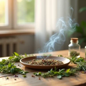 Como fazer incenso caseiro de ervas para purificação pessoal
