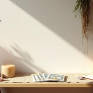 Tarot para iniciantes: como preparar seu espaço sagrado