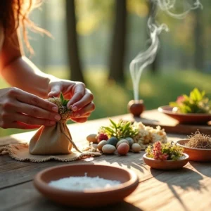 Como preparar amuletos com elementos da natureza