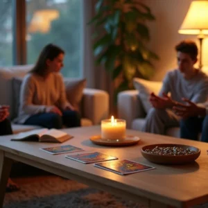 Como usar tarot e búzios para resolver conflitos familiares
